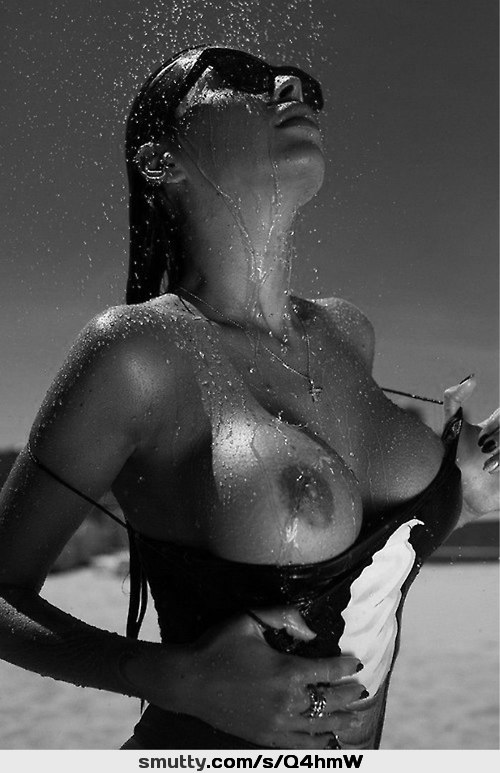 wild hardcore interracial couple sex beach #BlackAndWhite #shower #bigtits #wet #sunglasses #pullingdowntop #brunette